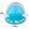 Piscina inflable para niños, piscina de bolas